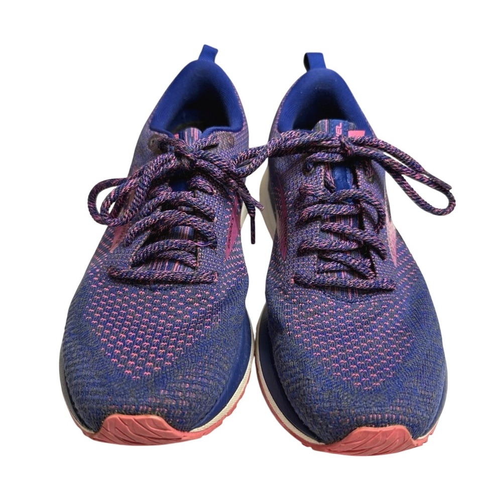 Brooks Revel 4 Womens Running Shoes‎ Blue Pink Size 9.5